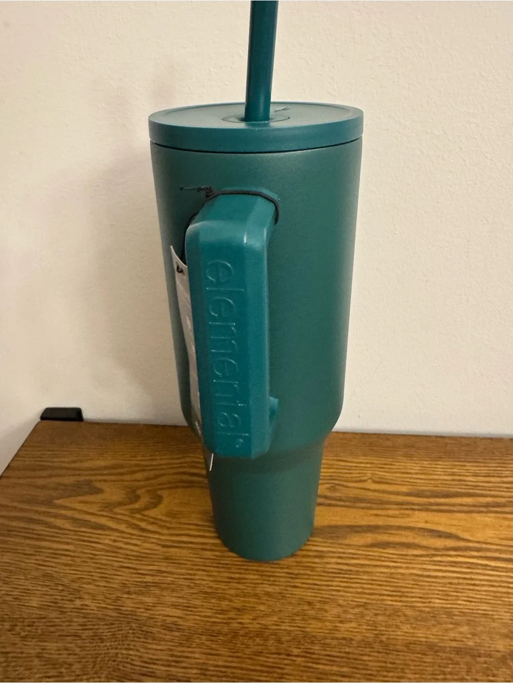 Elemental Commuter Series 40 oz Tumbler in a deep Forest Green.